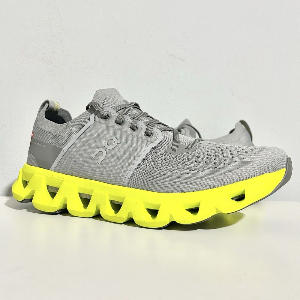 On Cloudswift 4 “Alloy Lime” Men’s Size 11.5 Cushioned Running Shoes No Lid